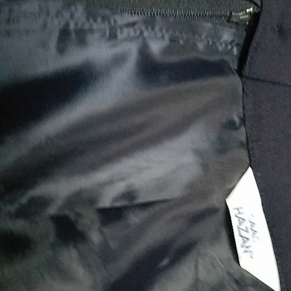 Navy Blue Pencil Skirt - Picture 5 of 5